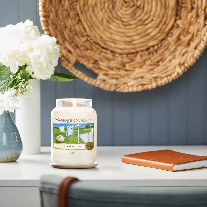 yankee candle clean cotton
